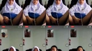VIRAL - SMA jilbab lagi vcs