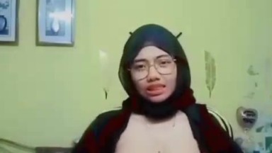 Jilbab Genit bikin video anu
